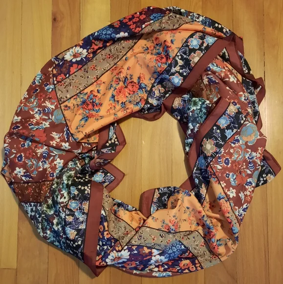 Vintage Scarf - Golden Mustard, Large - Picture 1 of 6